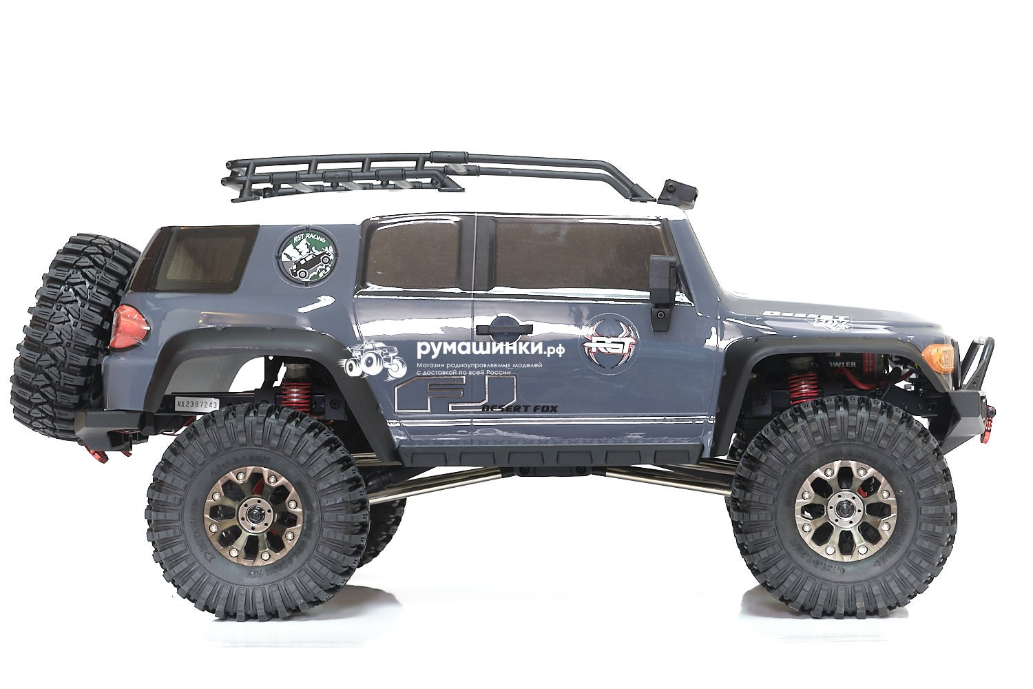 Модель трофи на радиоуправлении RGT Desert Fox Toyota Fj Cruiser 4WD RTR  масштаб 1:10 2.4G EX86120 Купить с доставкой